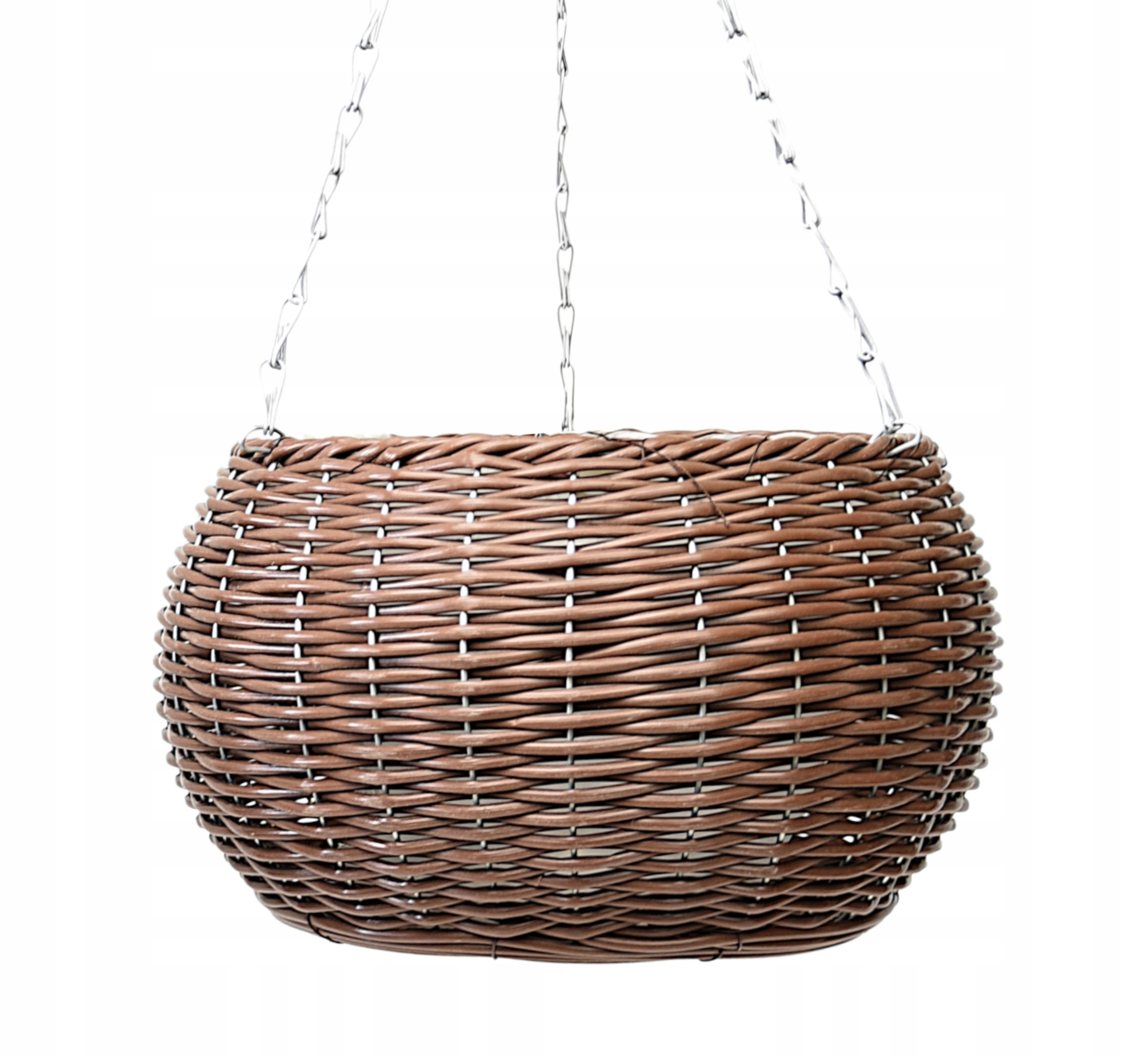 Dixiestore kvetináč 24 cm x 14 x 52 cm priemer 24 cm plastový odtiene hnedej a béžovej, odtiene sivej a striebornej
